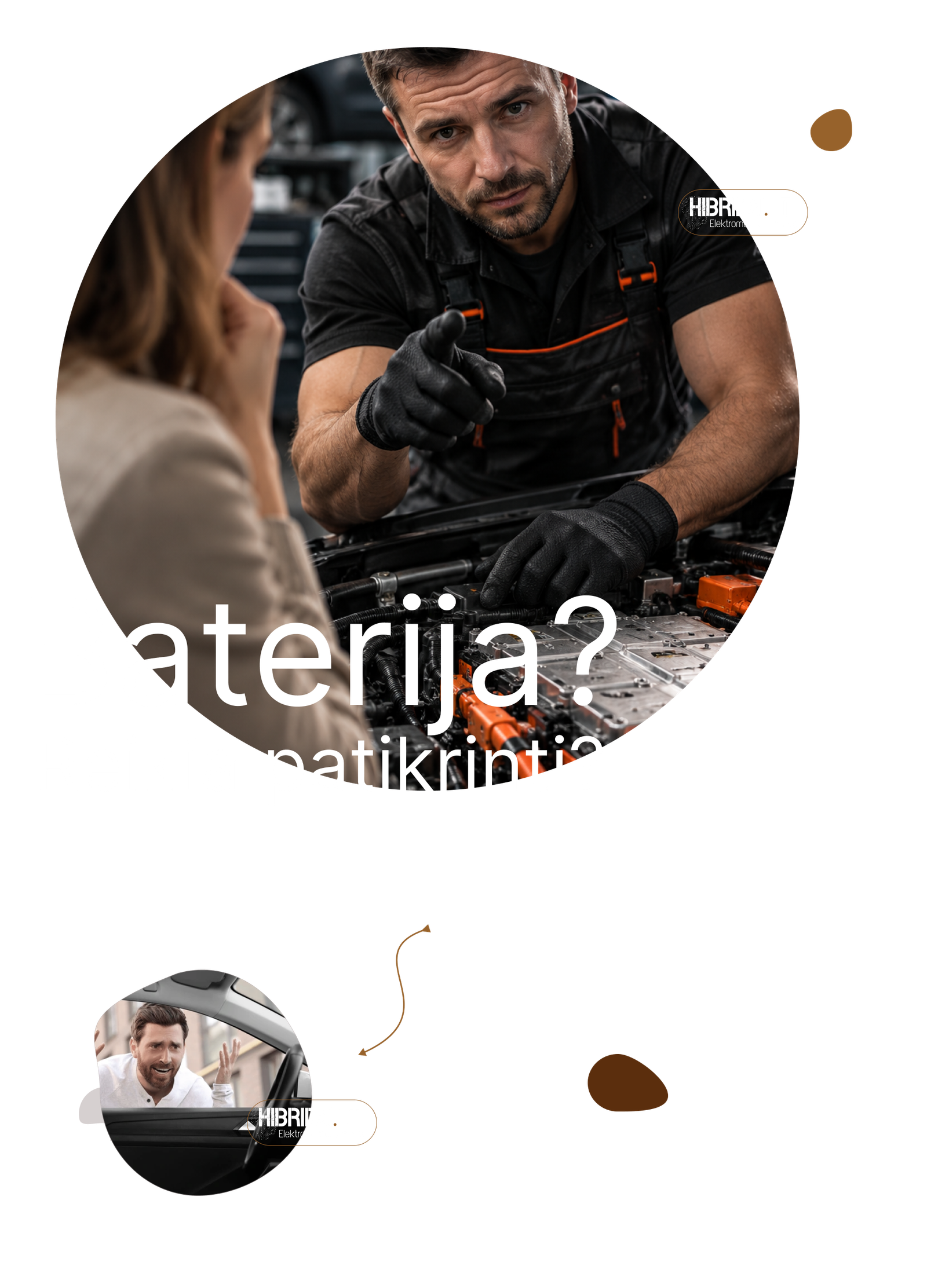 Reikia patikrinti bateriją?